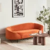 Velvet Sofa, SAVAR, Orange