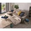 Chaise longue relax elétrico 2 lugares MOON lado dereito cinza