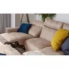 Chaise longue relax elétrico 2 lugares MOON lado dereito cinza