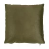 Chaise-longue à direita em veludo verde LANNILS