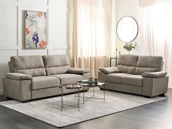 Sofa Set, VOGAR, light brown DEF