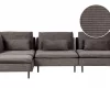 Right Corner Modular Sofa, EGERIS, brown