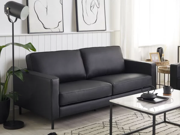 Sofa SAVALEN, schwarz CH
