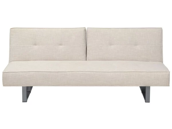 Schlafsofa DUBLIN hellbeige 190 cm CH