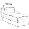 Left Hand Chaise, EWRON, Green,DEF