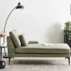 Left Hand Chaise, EWRON, Green,DEF