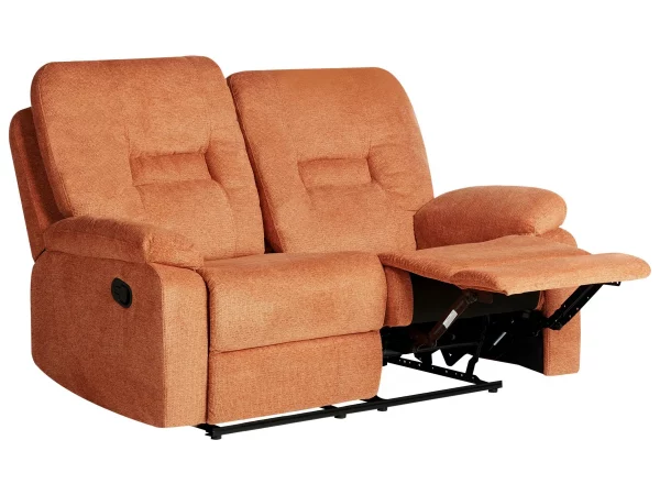 2 Seater Sofa BERGEN Orange DEF