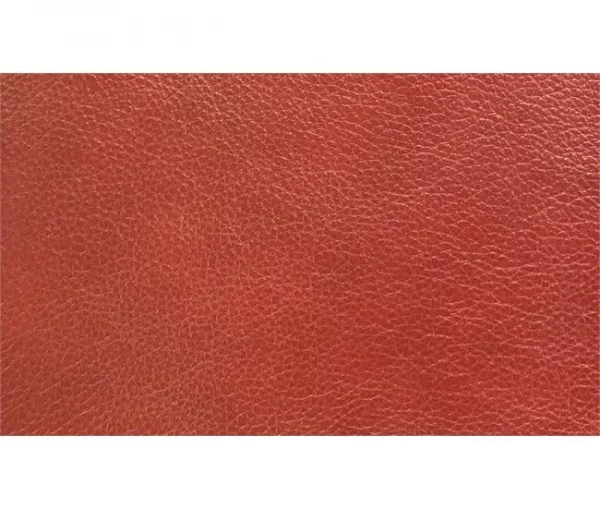 Sofá de pele 3 lugares cor vermelho HAWAI