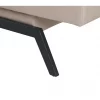 Sofá-cama em tecido multicolor LEEDS