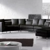 Sofa ROTUNDE rund schwarz DEF