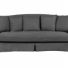 3-Sitzer Sofa GILJA dunkelgrau CH