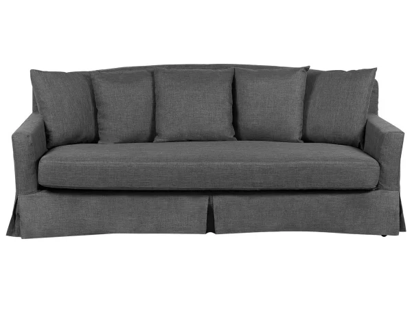 3-Sitzer Sofa GILJA dunkelgrau CH