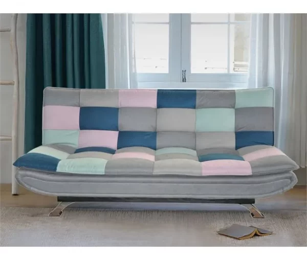 Sofá cama CERVANTES  3 lugares estampagem