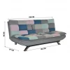 Sofá cama CERVANTES  3 lugares estampagem