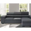 Chaise longue com cama NORWAY reversível 3 lugares cinza