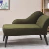 Right Hand Chaise Lounge BIARRITZ Olive Green DEF
