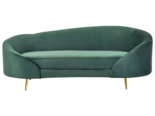 Velvet Sofa, SAVAR, Green