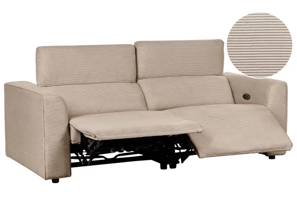 Sofa ULVEN Sand Beige Corduroy DEF