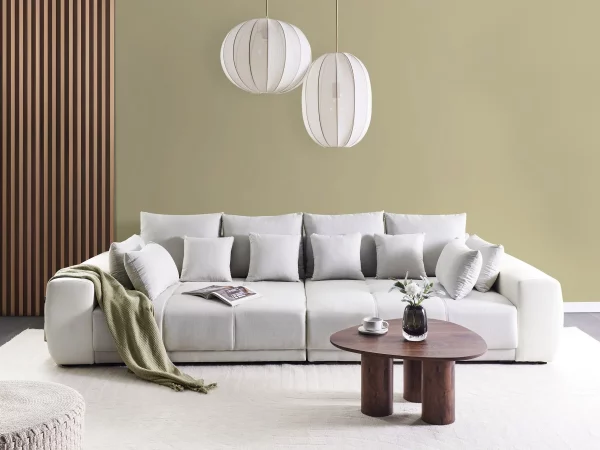 Sofa TORPO, hellbeige, CH