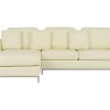 Sofa Ecksofa OSLO R beige ohne Ottomane CH
