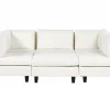 5-Seater Modular Sofa + Ottoman UNSTAD Off-White DEF