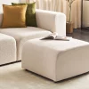 Ottoman FALSTERBO boucle beige DEF