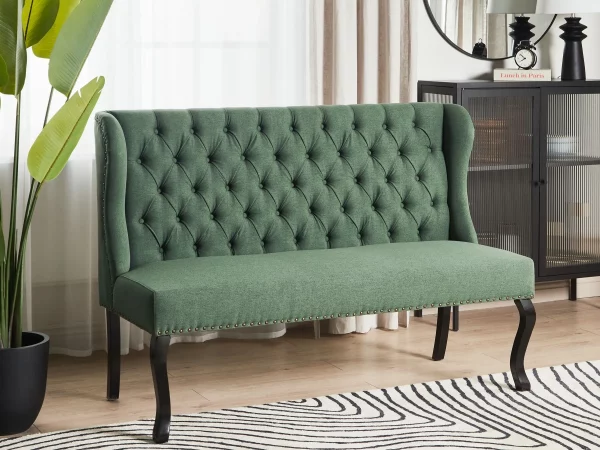 Sofa TORSBY, green fabric DEF