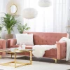 Dreisitzer ABERDEEN Samt Rosa CH
