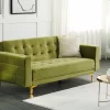 Sofa  ABERDEEN velvet green DEF