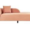 Chaise lounge peach pink LE CRAU