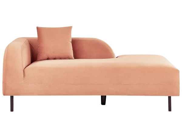 Chaise lounge peach pink LE CRAU