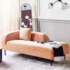 Chaise lounge peach pink LE CRAU
