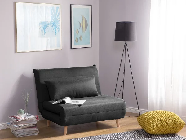 Schlafsofa SETTEN Dunkelgrau CH