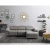 Chaise longue elétrica BALIO dereita 3 lugares vison