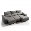 Chaise longue elétrica BALIO dereita 3 lugares vison