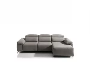 Chaise longue elétrica BALIO dereita 3 lugares vison