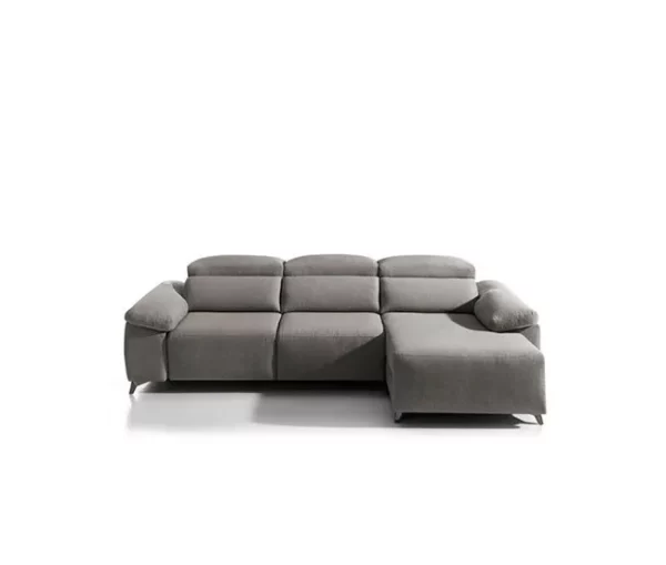Chaise longue elétrica BALIO dereita 3 lugares vison