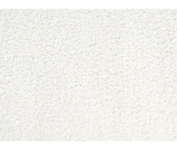 Sofá 3 lugares em bouclé branco ALLA