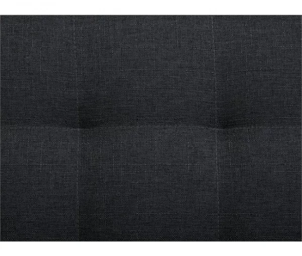 Sofá-cama XXL de 6 lugares em tecido cinzento grafite ABERDEEN
