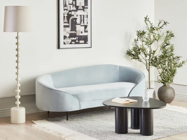 Velvet Sofa, SAVAR, Blue