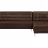 Sofa links/rechts ABERDEEN Old Style Braun CH.