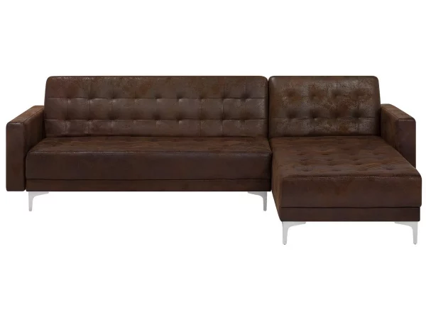 Sofa links/rechts ABERDEEN Old Style Braun CH.