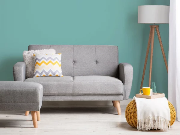 2-er Schlafsofa FLORLI hellgrau - CH