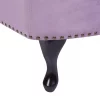 Chaiselongue NIMES samt, violett, links CH