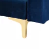Sofa ABERDEEN U-förmig Samt Marineblau CH.