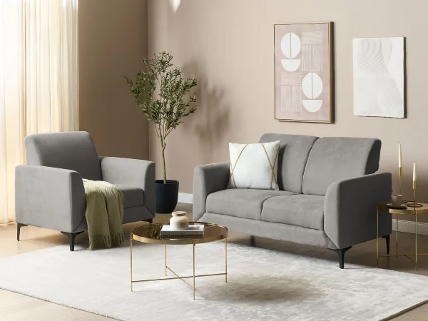 2 Seater Sofa FENES Grey DEF