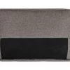 Chaise-longue em tecido castanho à direita MIRAMAS
