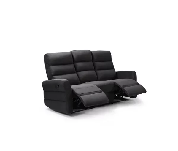 Sofá 3 lugares relax manual ZEUS cor cinza