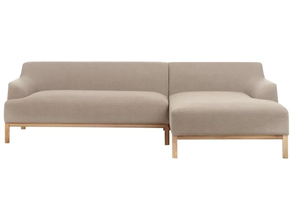 Left Corner Sofa Taupe SOSJO