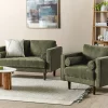 2 Seater + Armchair NURMO Green DEF